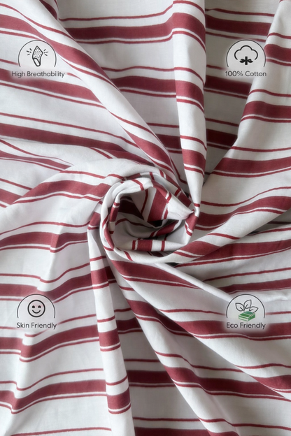 Cherry Stracciatella Bedsheet
