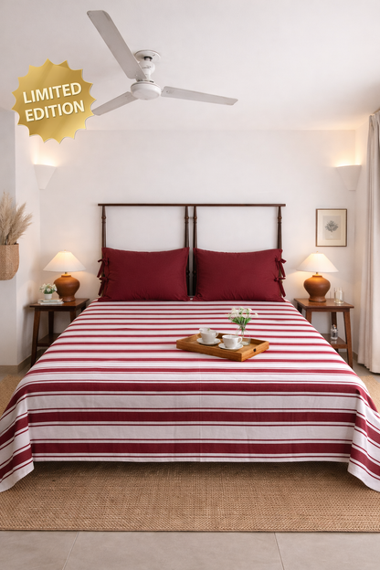 Cherry Stracciatella Bedsheet