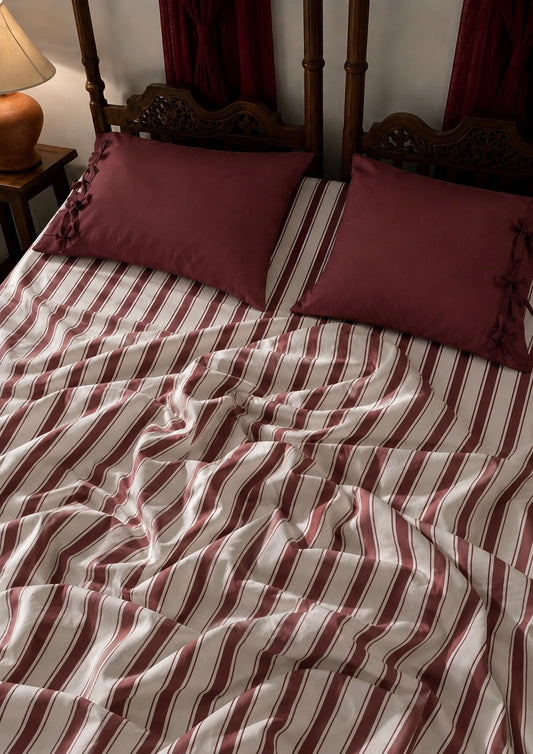 Cherry Stracciatella Bedsheet